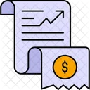 Expense Report Budget Financial Report Icon
