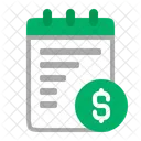 Expense Tracking Financial Planning Money Management Icon