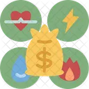 Expenses Budget Saving Icon