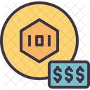 Expensive Token Price Icon