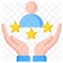 Experience Stars Rating Icon