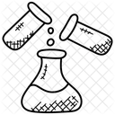 Expérience chimique  Icône