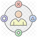 Experience Enhancement Lineal Color Icon Icon