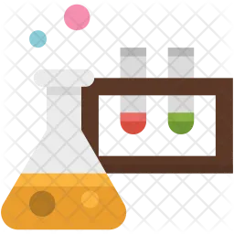 Expérimentation scientifique  Icône