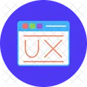 Interfaz De Usuario Ux Ui Icon