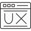 Interface De Usuario Ux Ui Ícone