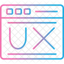 Interface De Usuario Ux Ui Ícone