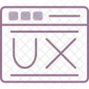 Interface De Usuario Ux Ui Ícone