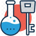 Flask Key Access Icon