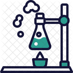 Experiment Icon - Download in Colored Outline Style