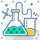 Experiment Flask Test Tubes Icon