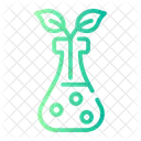 Experiment Plant Flask Icon