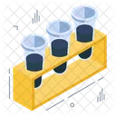 Test Tubes Lab Apparatus Experiment Icon