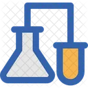 Experiment Tube Bunsen Chemical Icon