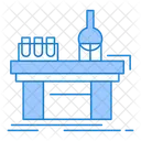 Experimentierlabor Chemielabor Biologielabor Symbol