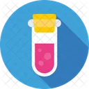 Experimento Muestra Tubo Icono