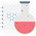 Experimento De Laboratorio Investigacion De Laboratorio Matraz Conico Icon