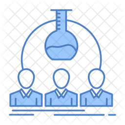 Experimento de laboratório  Ícone