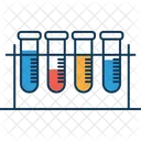 Experimento De Laboratorio Pesquisa De Laboratorio Tubo De Ensaio Ícone