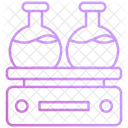 Experimento químico  Ícone