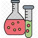 Experimento Quimico Reacao Quimica Produto Quimico Perigoso Ícone