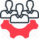 Expert Team Synergy Leadership Icon