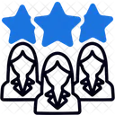 Expert Team Synergy Leadership Icon