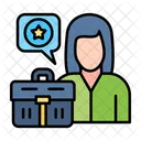 Hombre Trabajo Gente Icon