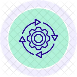 Experto en gestión del cambio  Icono