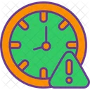 Expired Clock Time Icon