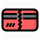 Broken Card Lost Icon