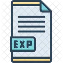 Exp Expiration Closure Icon