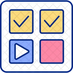 Explainer video format  Icon