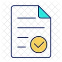 Explicit Writing Consent  Icon