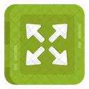 Outward Arrows Outward Screen Fullscreen Icon