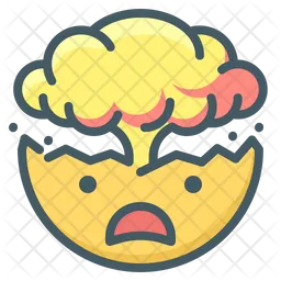 Exploding Head Emoji Emoji Icon
