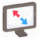 Outward Arrows Outward Screen Fullscreen Icon