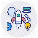 Explorar Inicio Misil Icono