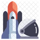 Exploration Science Space Icon
