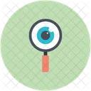 Exploration Eye Magnifying Icon