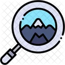 Exploration Search Landscape Icon