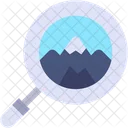 Exploration Search Landscape Icon