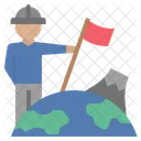 Exploration Survey Geology Icon