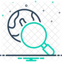 Exploration Magnifier Investigation Icon