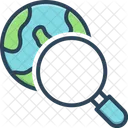 Exploration Magnifier Investigation Icon