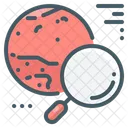 Exploration Planet Mars Icon