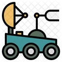 Exploration Robot Land Rover Icon