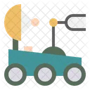 Exploration Robot Land Rover Icon
