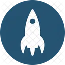 Exploration Missile Rocket Icon