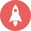 Exploration Missile Rocket Icon